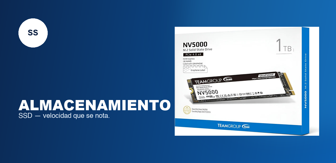 Almacenamiento SSD
