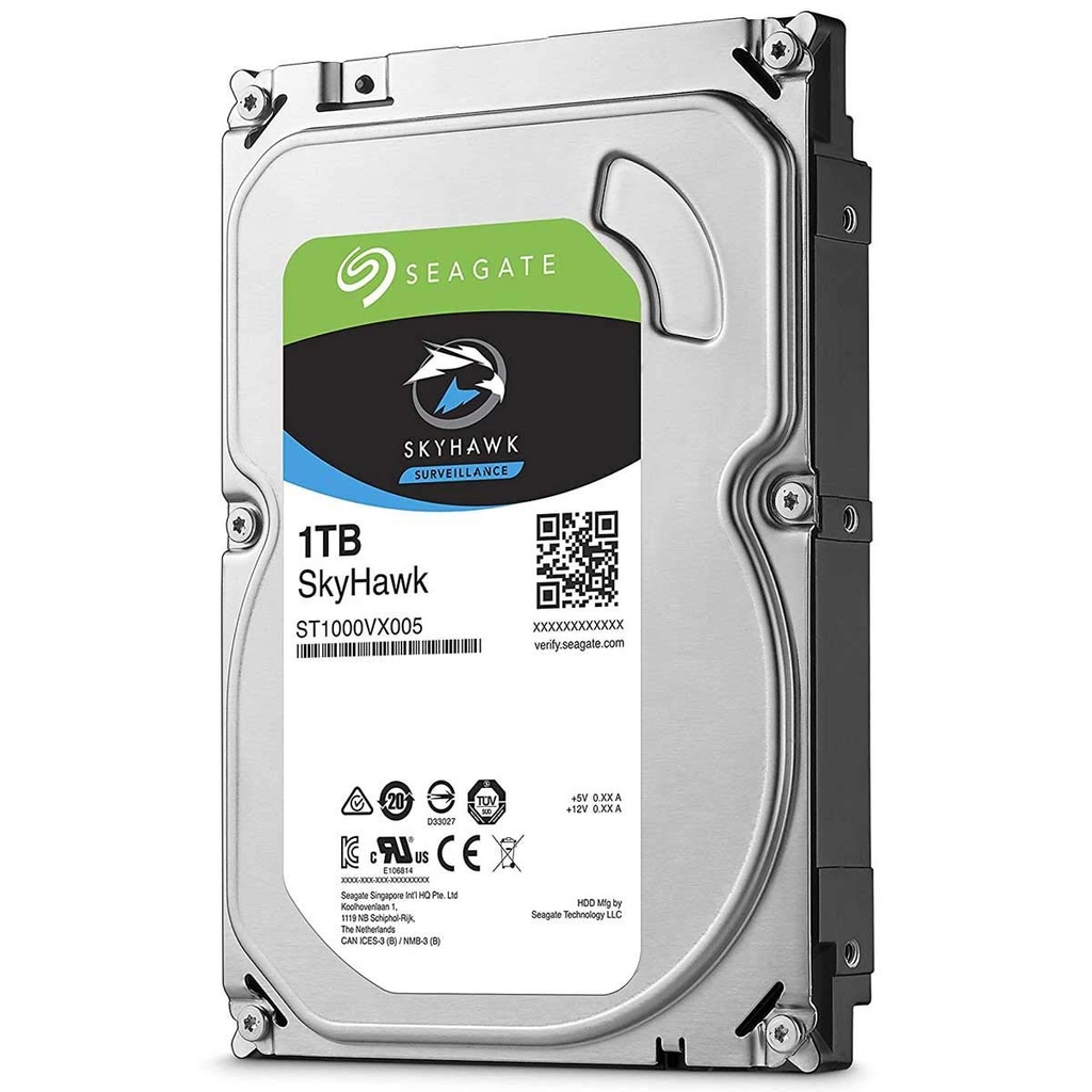 [HDIST1000VX005] HD SEA 1TB 64MB SATA SKYHAWK 