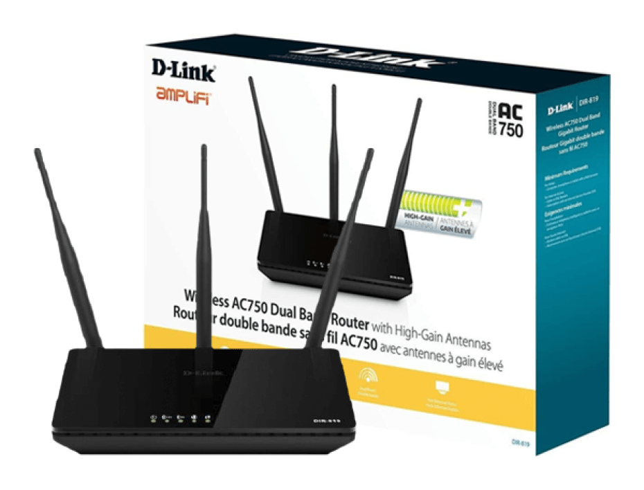 [NWDLDIR819] ROUTER INALAMBRICO DIR-819 D-DUAL BAND AC750