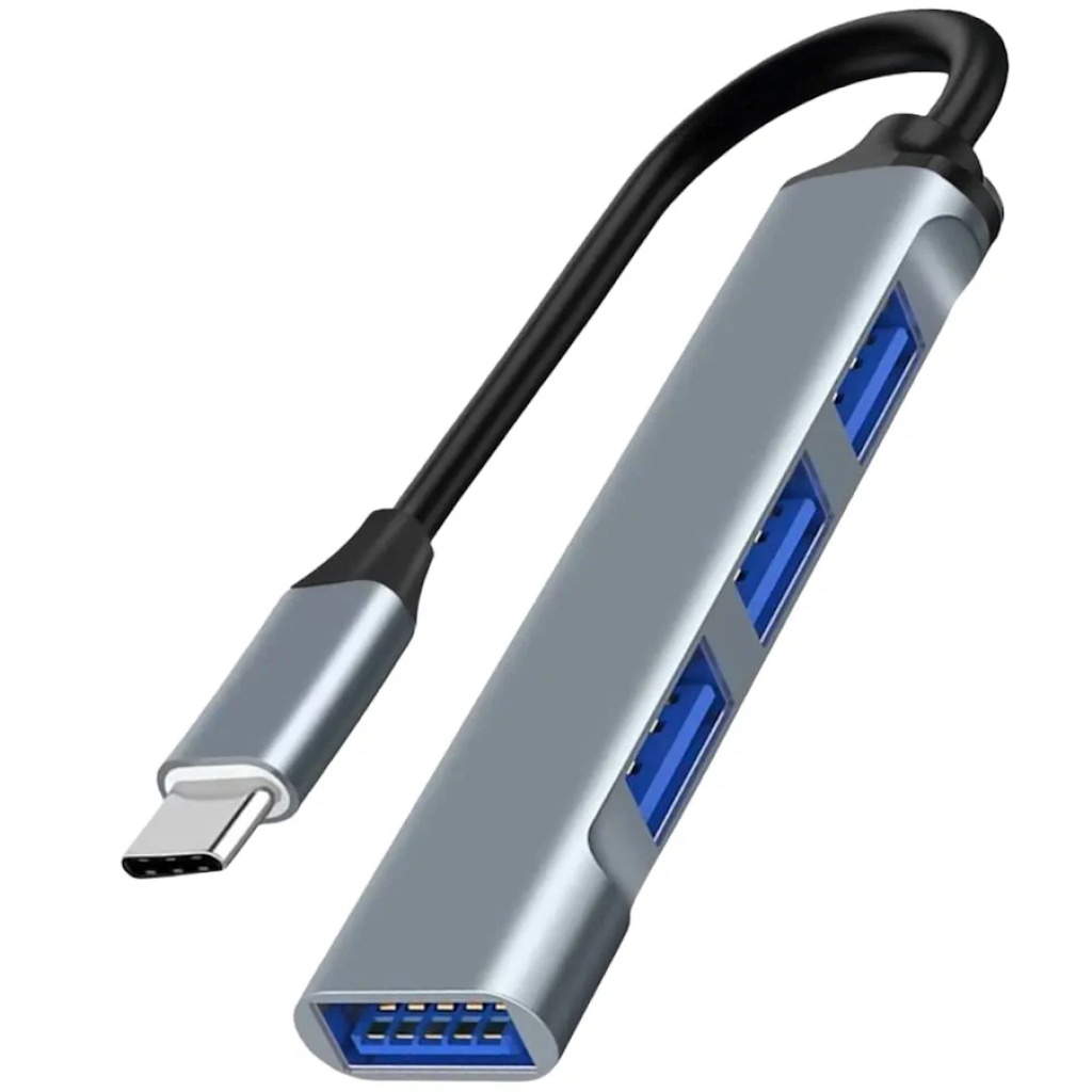 [ACCTRTUCH4E] MINI HUB USB-C DE  4 PORT USB 3