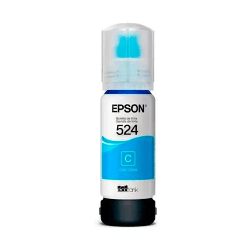 TINTA DE IMPRESIÓN PARA EPSON COD. REF.  T524220-AL CIAN