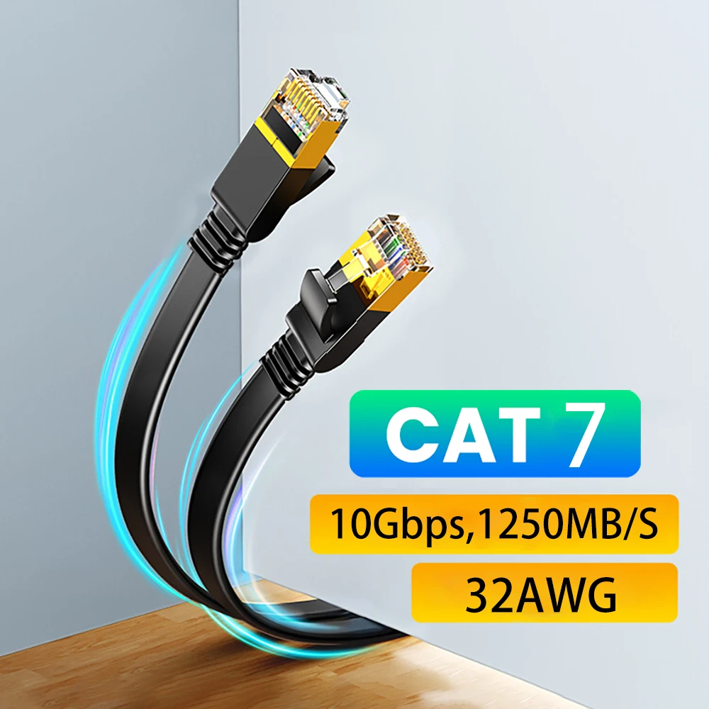 [ACCARGICAT710GB] CABLE DE RED GIGABIT CAT7 3MTS 10GBPS