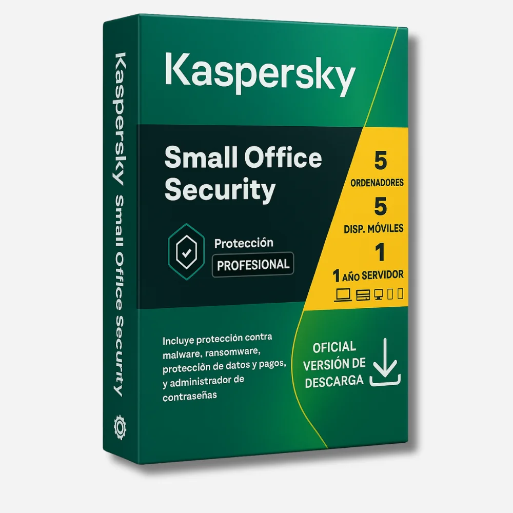 ANTIVIRUS KASPERSKY SMALL OFFICE SECURITY  5 PCS 