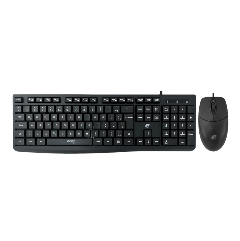 [KBMSACEREAK040] KIT TECLADO & MOUSE ACER USB KIT EAK040