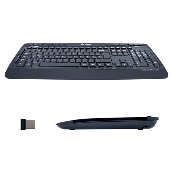 [KBWBKTE4074CS] TECLADO ESTANDAR WIRELESS TE40 2.4GHZ USB