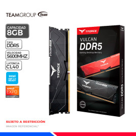 [ME8GTFV5600HC40] MEM RAM 8G TF VULCAN 5.60G DR5